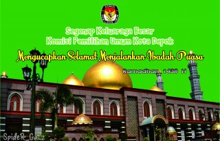 Selamat Menunaikan Ibadah Puasa KPU Depok